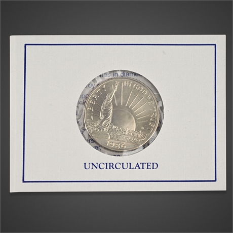 1986‑S Statue of Liberty Commemorative Half Dollar – Uncirculated
