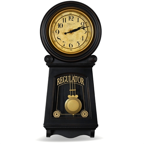 Sterling & Noble Regulator Wall Clock