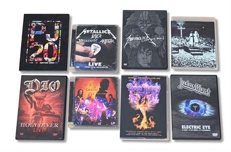 Metallica Concert and Other DVDs