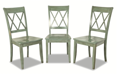 Double X Back Wood Dining Side Chairs by Ashley Furniture®