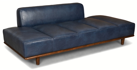 Poly & Bark Jasper Daybed – Modern and Versatile Seating in Midnight Blue