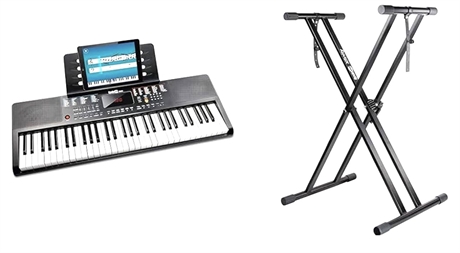 RockJam 61 Key Compact Keyboard Piano