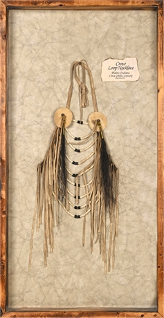 18th Century Plains Indians Crow Loop Necklace (Reproduction)