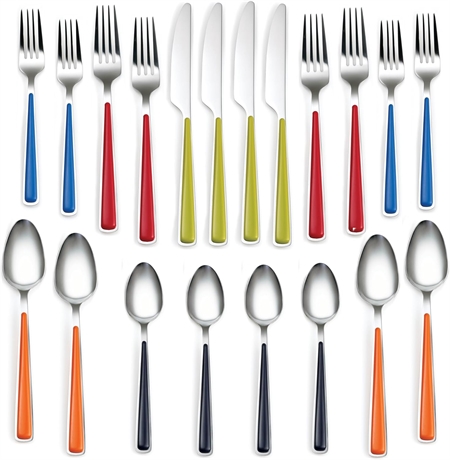 Fiesta "Merengue" Flatware Silverware Set