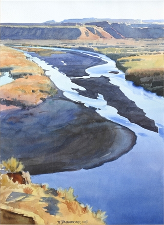 "Rio Grande Overlook" by D. Drummond (David)