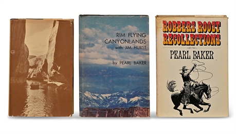 Pearl Baker Manuscript & Autographed Books