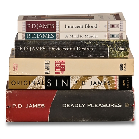 P.D. James Books