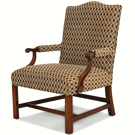 Hickory Library Armchair
