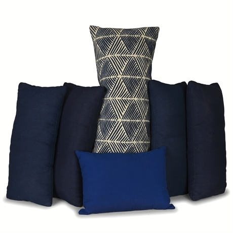 (6) Decorative Throw Pillows