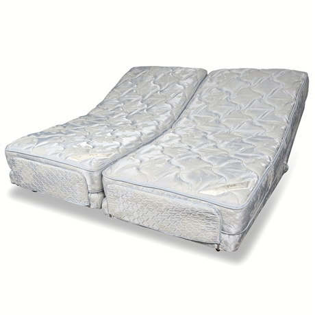 (2) Twin XL Adjustable Bed (King Size)