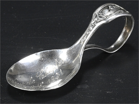 1931 Sterling Baby Spoon