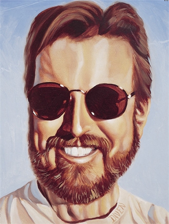 'Self Portrait with Sunglasses' - Bob Diven Original