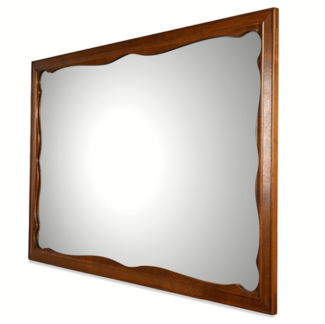 Ethan Allen by Baumritter Mirror 10-5020 Heirloom Nutmeg Maple 46x31