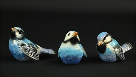3 Goebel Blue Birds
