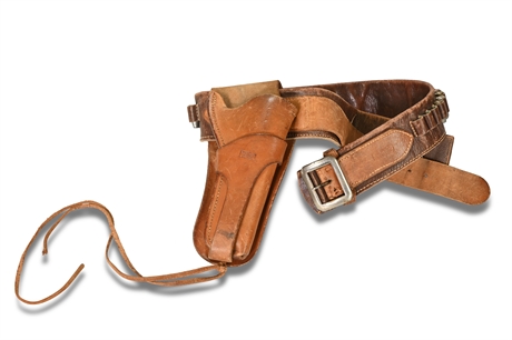 S.D. Myers Gun Holster and Belt