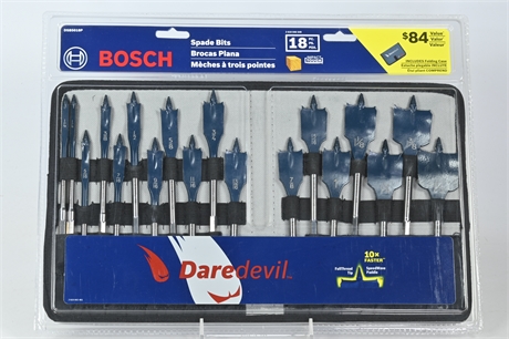 Bosch 18 Pieces Spade Bits