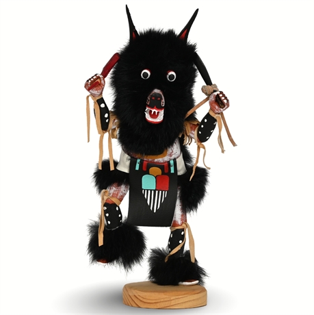 Vintage Native American Wolf Dancer Kachina