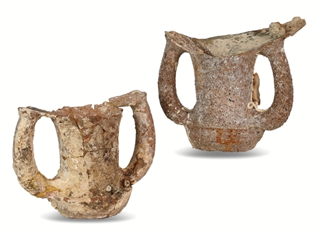 Encrusted Ancient Greek Amphora Fragments