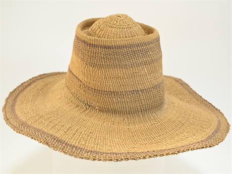 Vintage Mexican Straw Hat