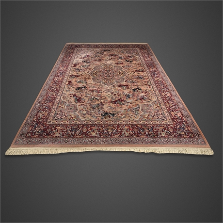 Karastan Hunting Scene Persian Wool Rug, Pattern 759, 8'6" x 12'