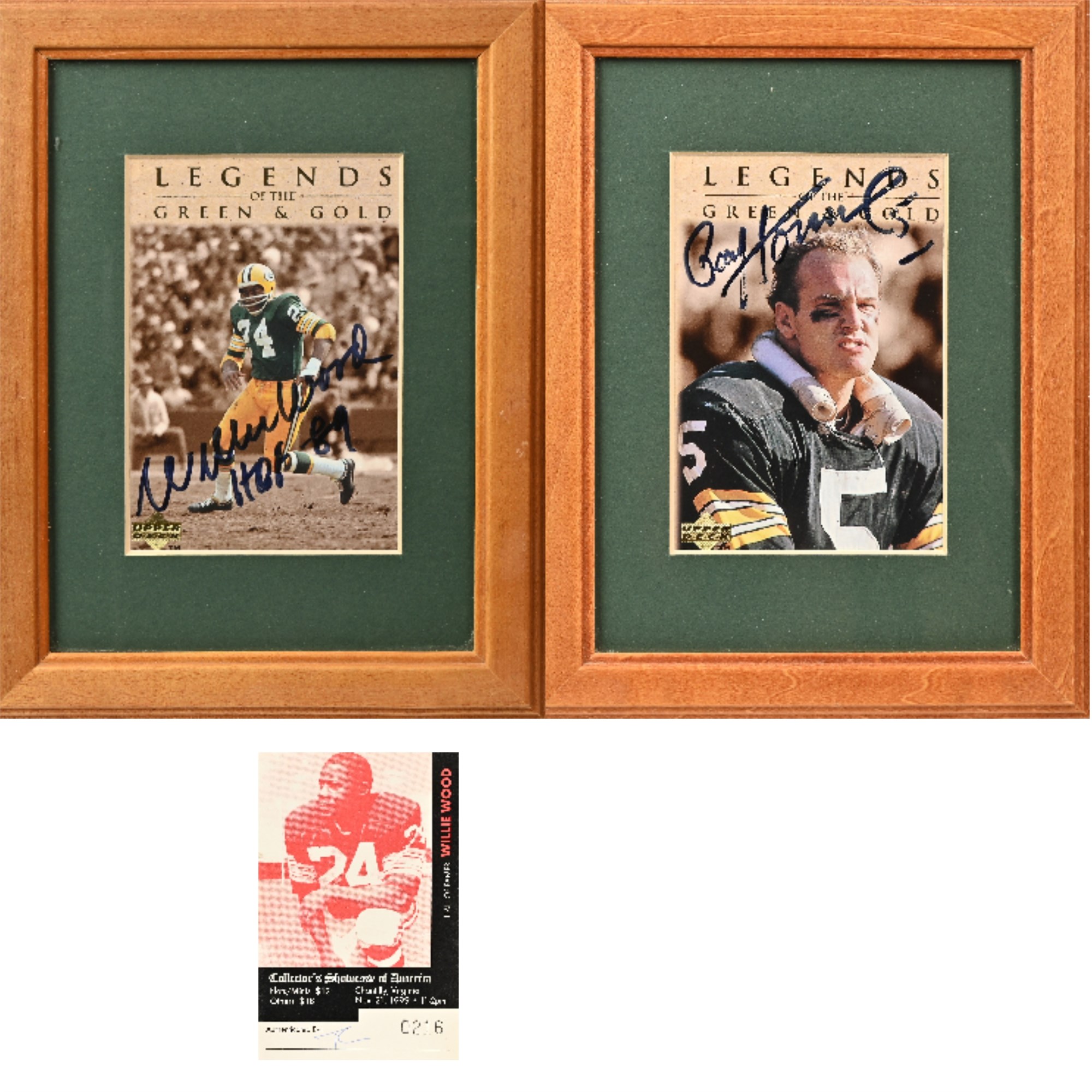 NM Auctions  Innovative Auction, Liquidation & Estate Sales - Green Bay  Packers Willie Wood Autographed Photo