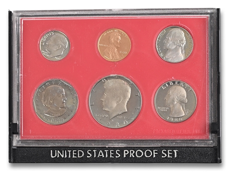 1980-S United States Mint Proof Set — Six-Coin Set in Original Case