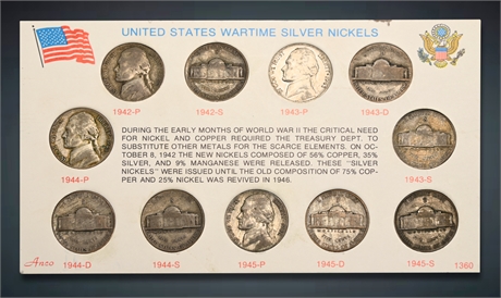 Wartime Nickels