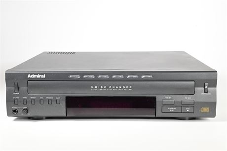 Admiral 5 Disc CD Player
