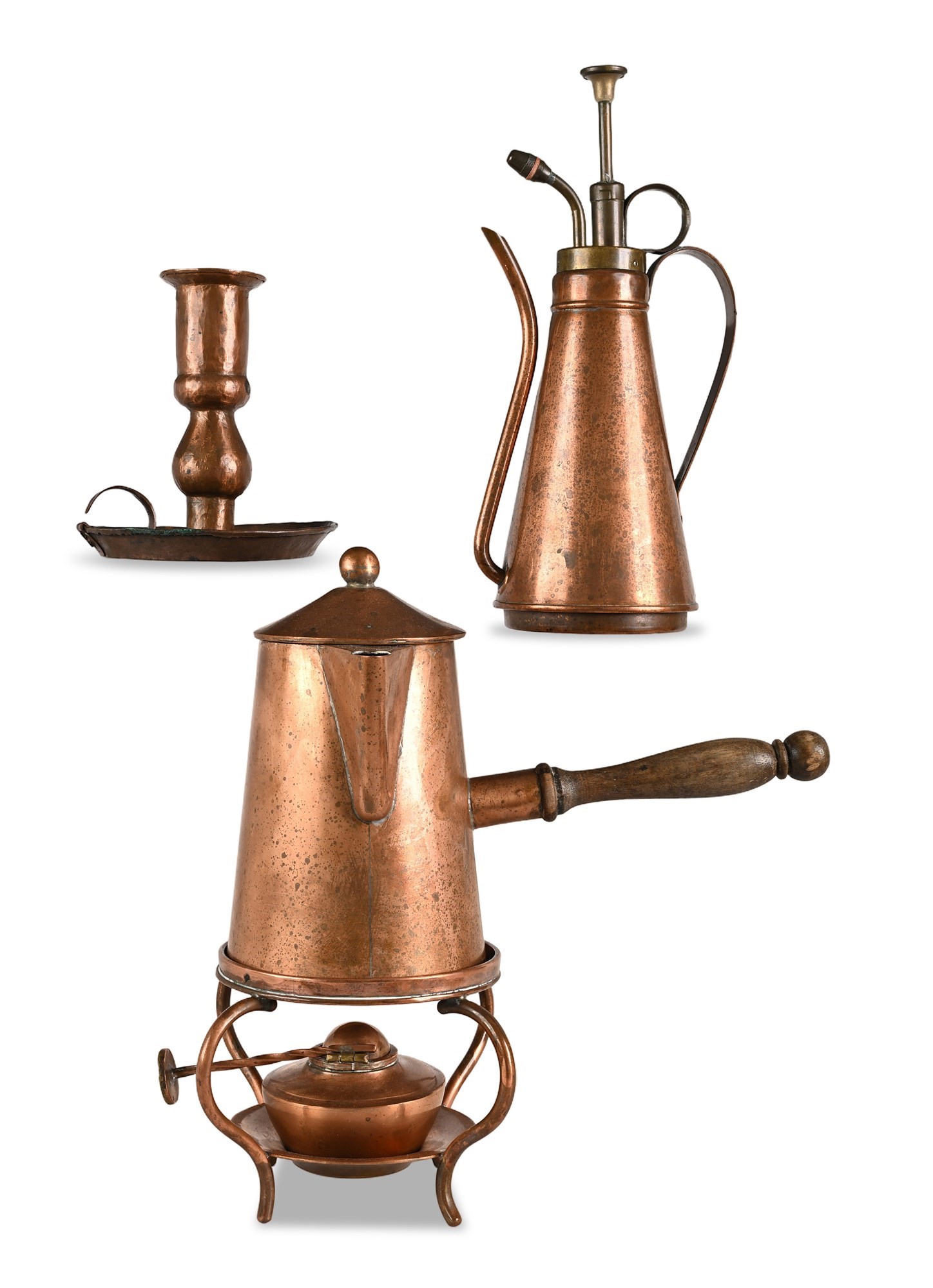vintage copperヴィンテージ 銅製 レードル＆スキマー アンティーク Las Cruces Estate & Online Auctions | Mesilla Valley Estate Sales