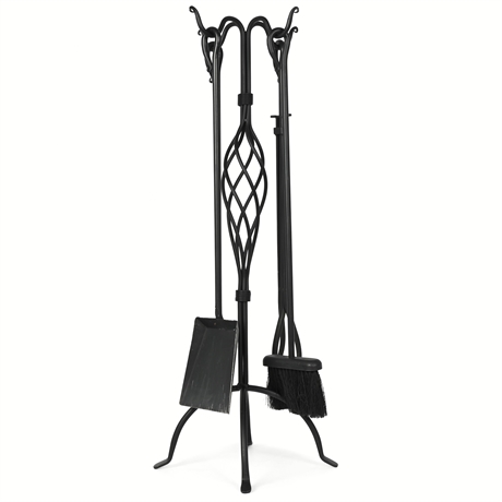 Rattail Fireplace Iron Tools