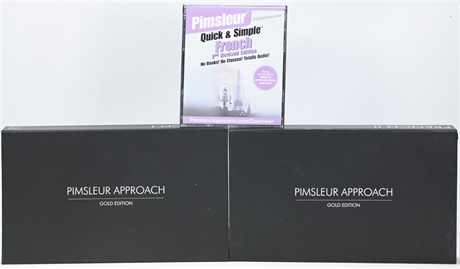 Pimsleur French I & II Gold Edition