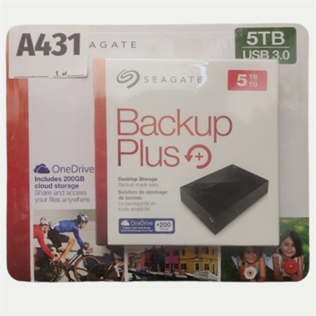 Seagate 5TB Backup Plus