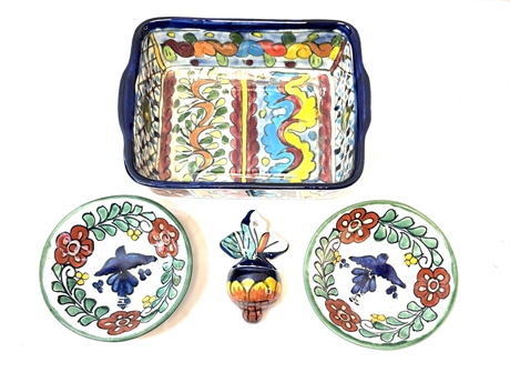 Talavera Pottery Lot