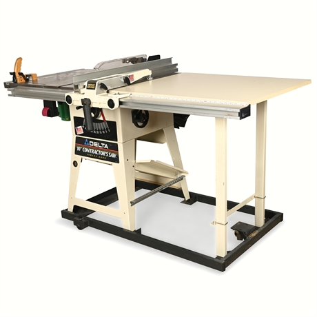 Delta Grand Edition Contractor's Saw - Model 36-454 | 10" Series 2000