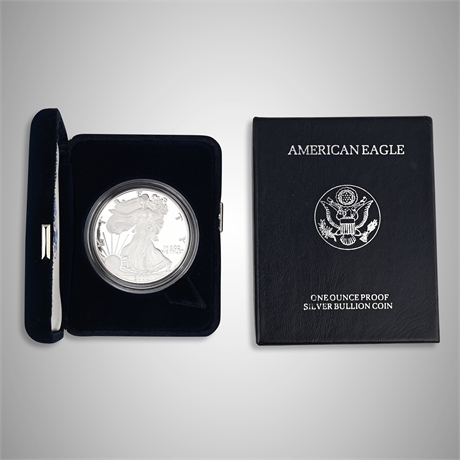 2000 American Silver Eagle – Philadelphia Mint – 1 oz Proof .999 Silver