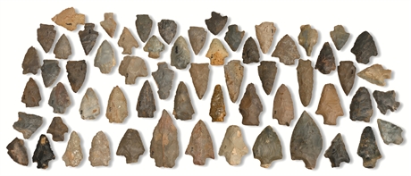 Benton Broad Stem Arrowheads