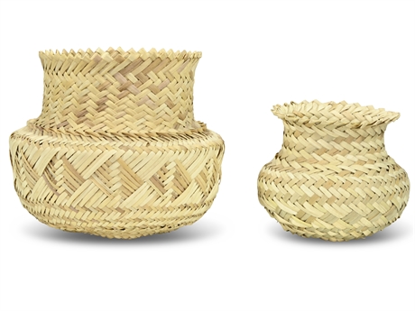 Pair Tarahumara Baskets
