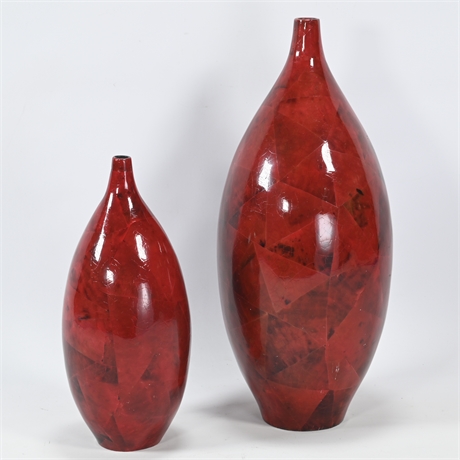 Pair Shawna Stoney Decor Vases