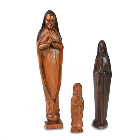 African Carved Religious Sculptures