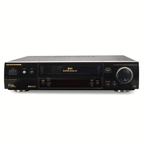 Marantz MV5100 S-VHS ET Hi-Fi VCR Recorder