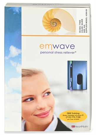 Emwave Personal Stress Reliever
