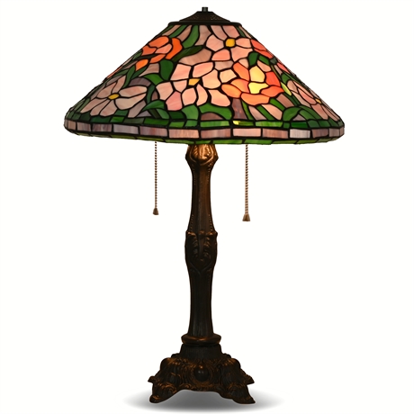 24" Stained Glass Lamp