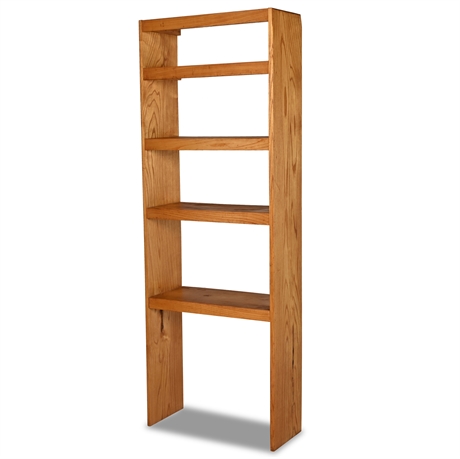 6' Functional Oak Craftsman Bookcase