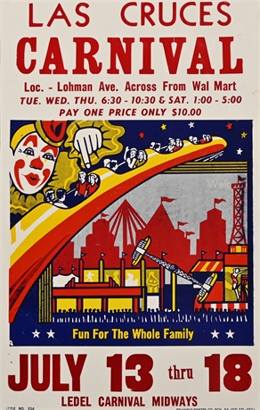 Las Cruces Carnival Poster
