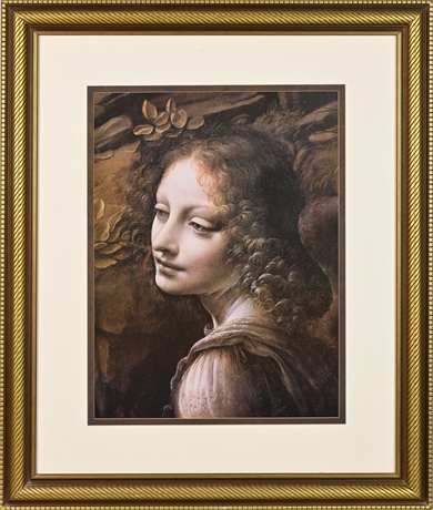 Virgin of the Rocks Leonardo Da Vinci Print