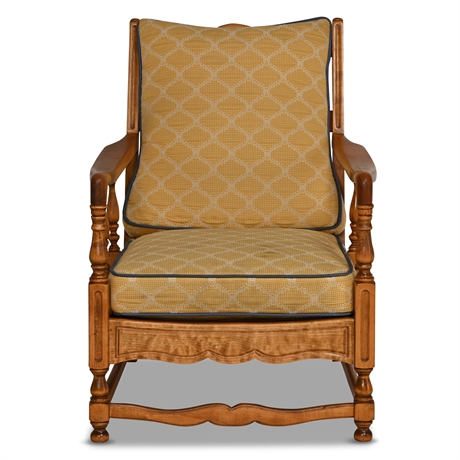 Vintage Country French Maple Armchair
