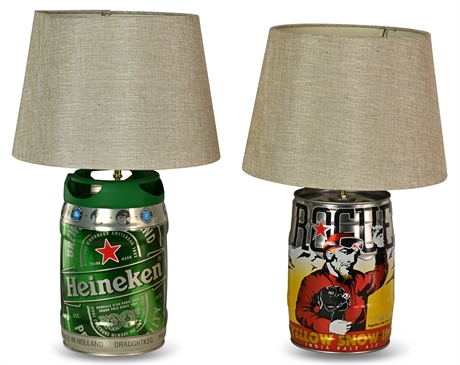 Beer Keg Lamps Draught keg Touch Lamp