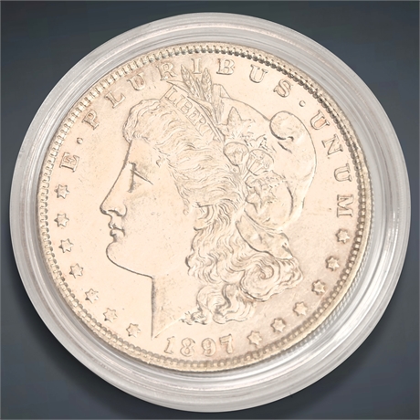 1897 Morgan Silver Dollar