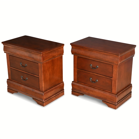 Pair Clement Night Stands by Ashley