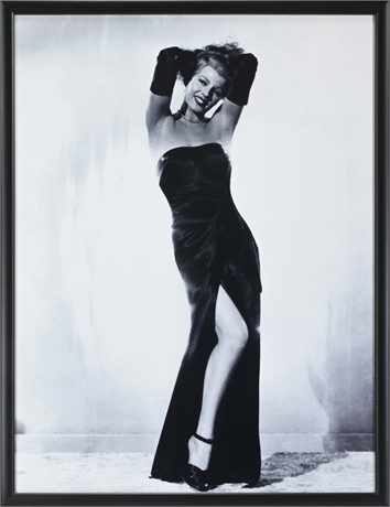 Rita Hayworth in Gilda Framed Print
